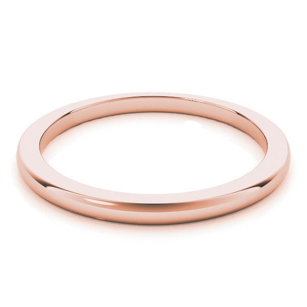 Rose gold Classic Plain Metal Band