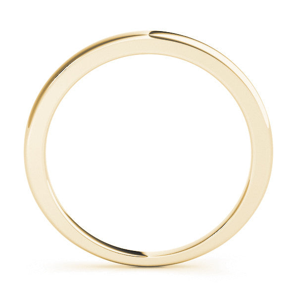 Yellow gold Classic Plain Metal Band